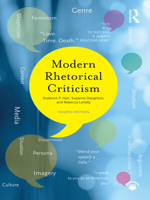 cover image of Modern Rhetorical Criticism